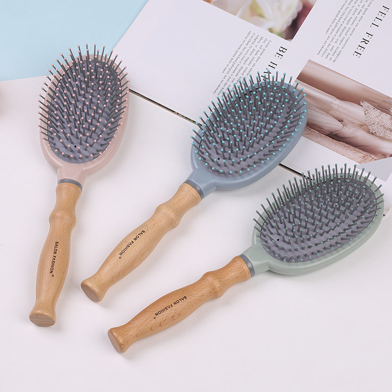 Women's Curly Hairdressing Series Airbag Dense Gear Hair Brushes & Combs