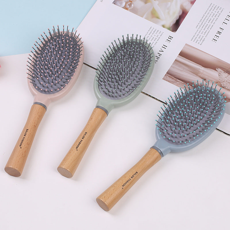 Women's Curly Hairdressing Series Airbag Dense Gear Hair Brushes & Combs