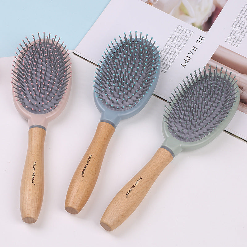 Women's Curly Hairdressing Series Airbag Dense Gear Hair Brushes & Combs