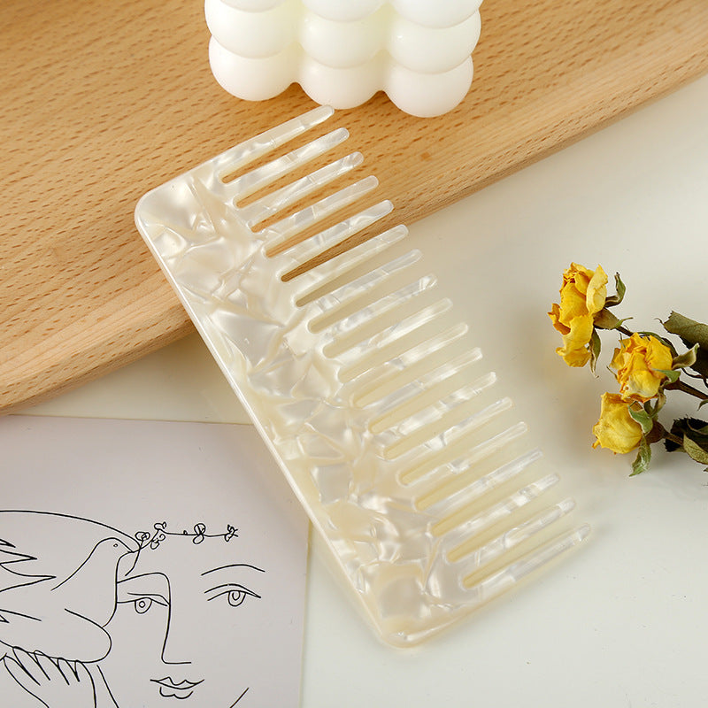 Style Fashion Cellulose Acetate Sheet Cute Hair Brushes & Combs