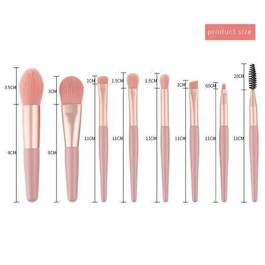 Brush Powder Foundation Shadow Eyebrow Portable Makeup Brushes Accessories