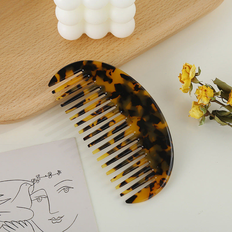 Fashion Cellulose Acetate Sheet Cute Hairdressing Hair Brushes & Combs