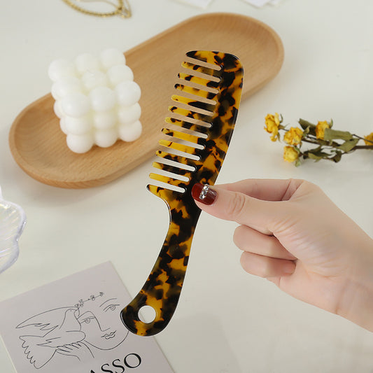 Fashion Cellulose Acetate Sheet Cute Hairdressing Hair Brushes & Combs