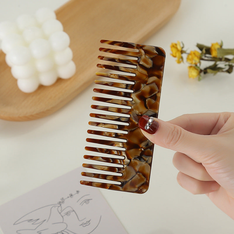 Style Fashion Cellulose Acetate Sheet Cute Hair Brushes & Combs