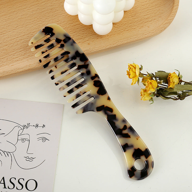 Fashion Cellulose Acetate Sheet Cute Hairdressing Hair Brushes & Combs