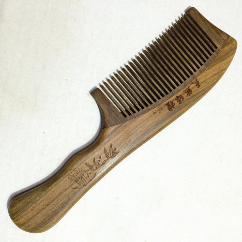 Sandalwood Wooden Incense Coarse Texture Dense Gear Hair Brushes & Combs