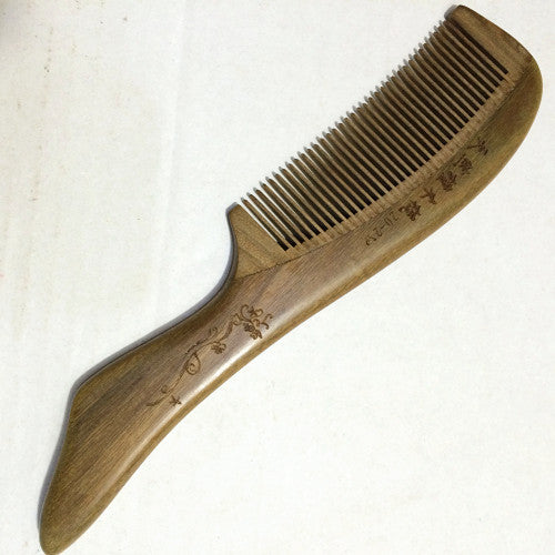 Sandalwood Wooden Incense Coarse Texture Dense Gear Hair Brushes & Combs