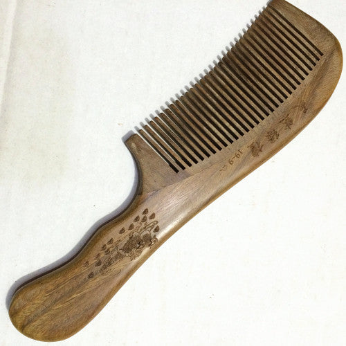 Sandalwood Wooden Incense Coarse Texture Dense Gear Hair Brushes & Combs