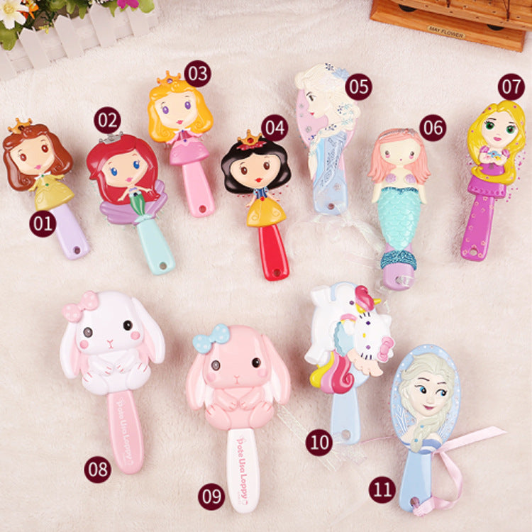 Hairdressing Mermaid Plastic Hairbrush Cartoon Airbag Hair Brushes & Combs