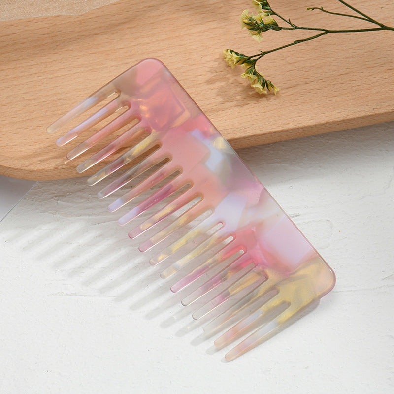 Style Fashion Cellulose Acetate Sheet Cute Hair Brushes & Combs