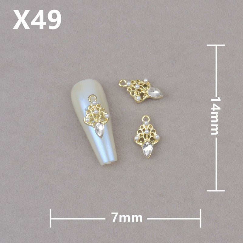 Five-pointed Star Bamboo Pearl Four Stars Nail Care Nail Art