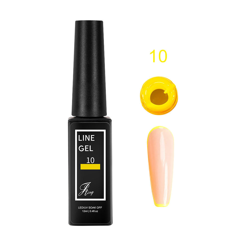 Single Bottle Line Pulling Gel Artificial Nail Polish