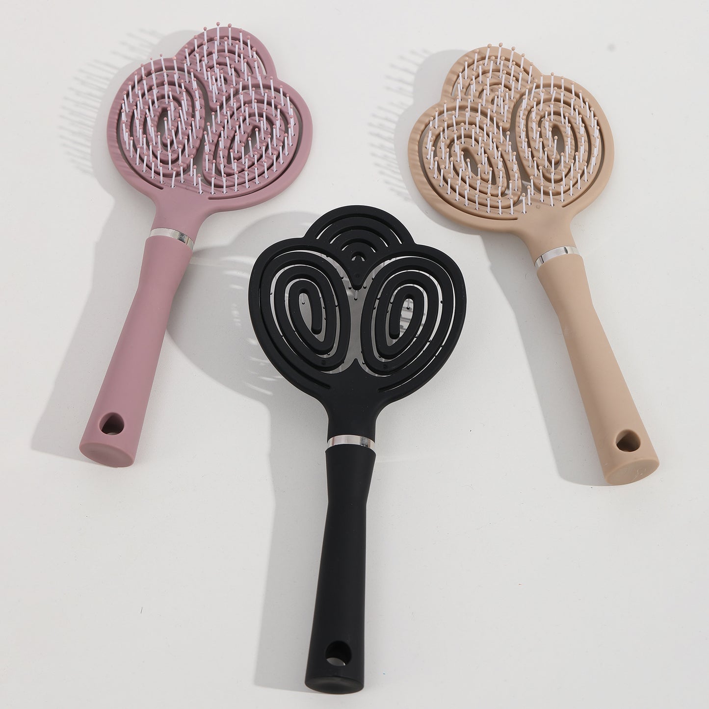 Women's For Only Hollow Vent Scalp Small Hair Brushes & Combs