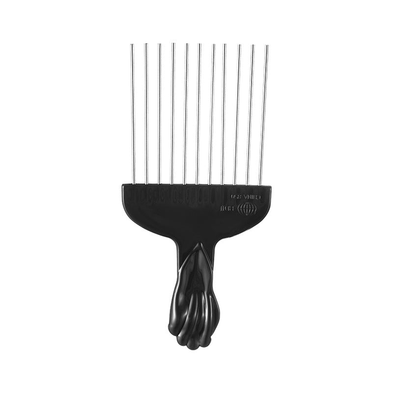 Women's & Men's Style Household Hairdressing Steel Needle Pick Styling Stylist Wide Hair Brushes & Combs