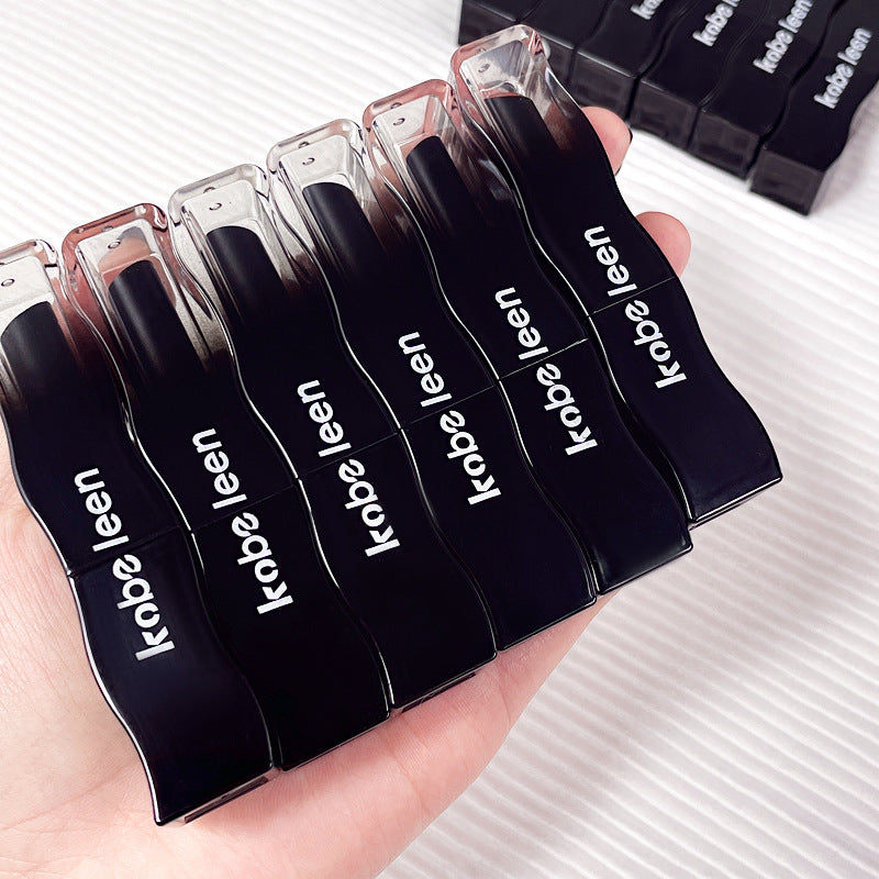 Black Feather Party Plain White Water Light Lipsticks