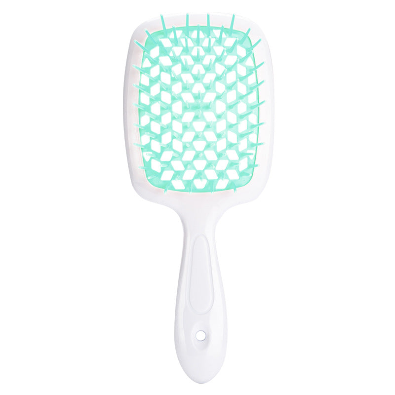 Massage Hollow Honeycomb Wet Dry Mesh Hair Brushes & Combs