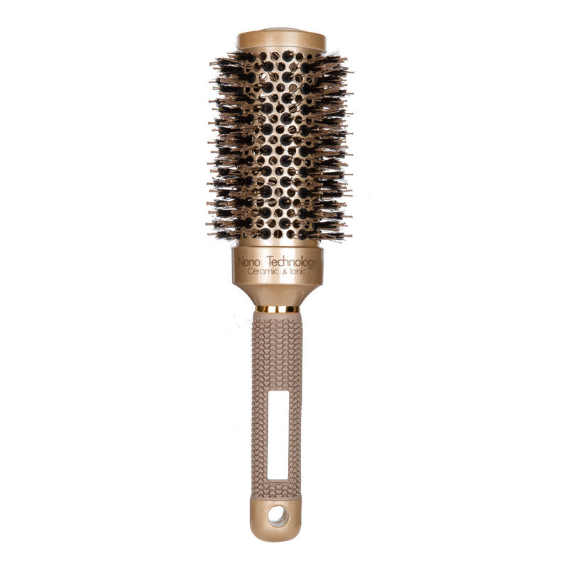 Model Pig Bristle Round High Temperature Resistant Hair Brushes & Combs