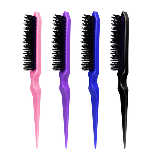 Professional Three-row Beat Evening Wear Style Pointed Hair Brushes & Combs