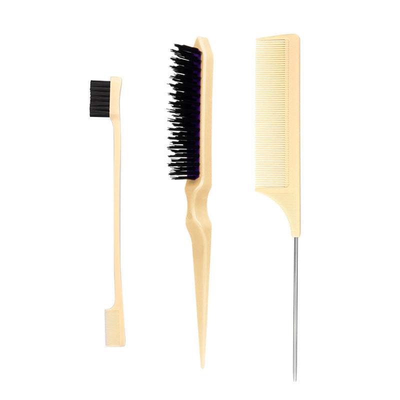 Control Eyebrow Brush Broken Modification Steel Needle Updo Pointed Hair Brushes & Combs