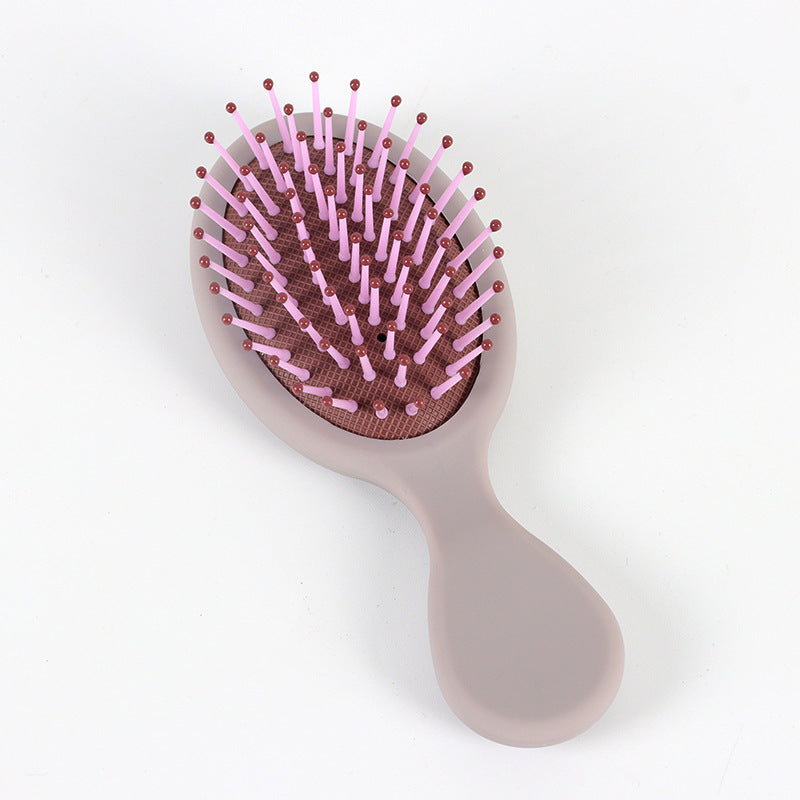 Portable Pearlescent Mermaid Travel Mini Pocket Hair Brushes & Combs