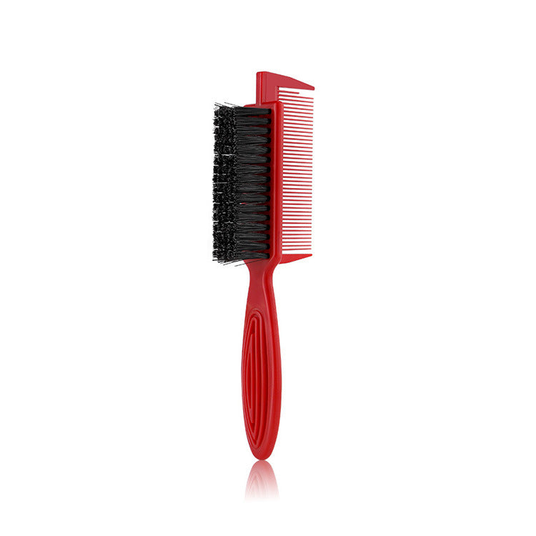 Sweep Color Plating Multicolor Plastic Handle Hair Brushes & Combs