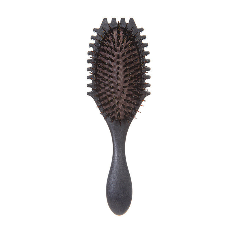 Wheat Straw Hollow Ms. Long Special Head Meridian Hair Brushes & Combs