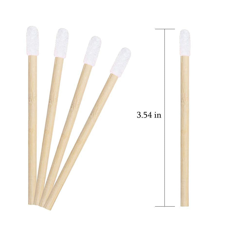 Disposable Bamboo Rod Brush Portable Bag Makeup Brushes Accessories