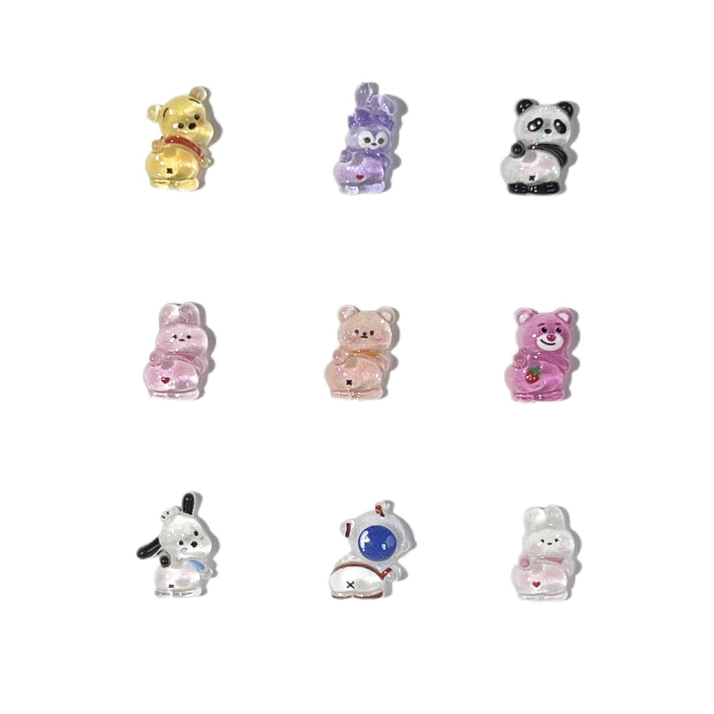 Ornament Thin Glittering Hip Pooh Pacha Nail Care Nail Art