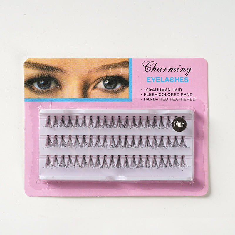 Eyelashes Artificial Fiber Eyelash Adhesive Individual False Lashes