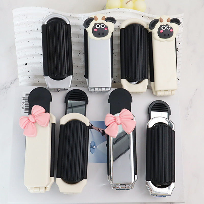 Portable Air Cushion Folding Mirror Package Hair Brushes & Combs