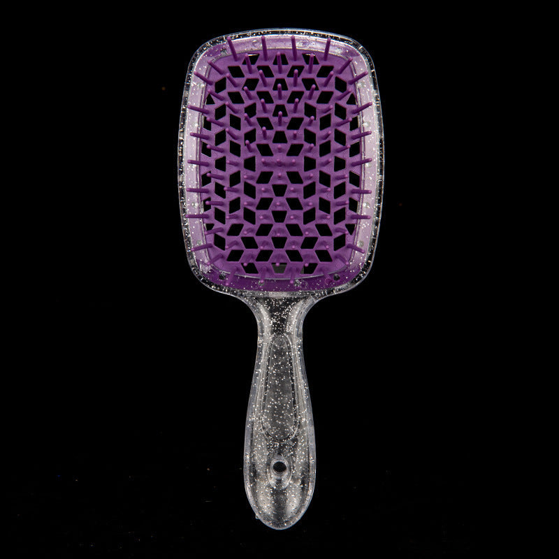 Platinum Flying Honeycomb Folding Straight Vent Hair Brushes & Combs