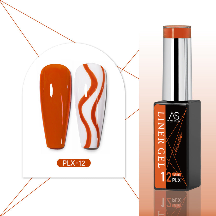 Style Line Pulling Gel Suit Colored Drawing Glue Nail Polish