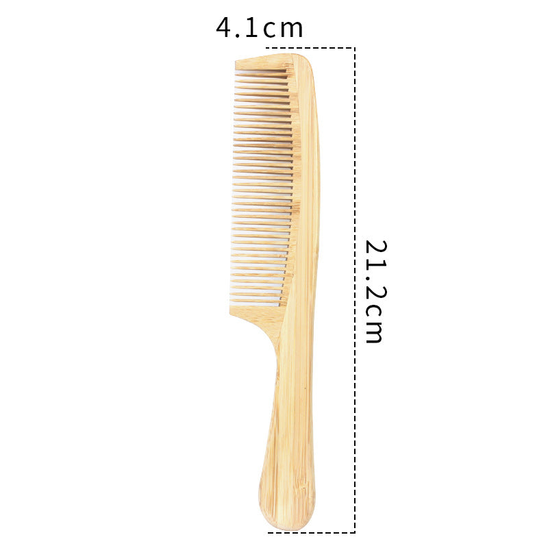 Pretty Elegant Slouchy Bamboo Stitching Hairdressing Hair Brushes & Combs