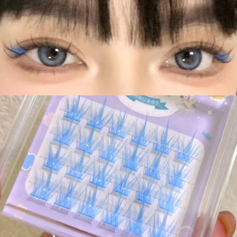 Eyelash Fashion Colorful Fantasy Color Eyelashes False Lashes