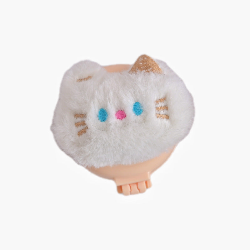 Kitten Airbag Cute Khaki Air Cushion Hair Brushes & Combs