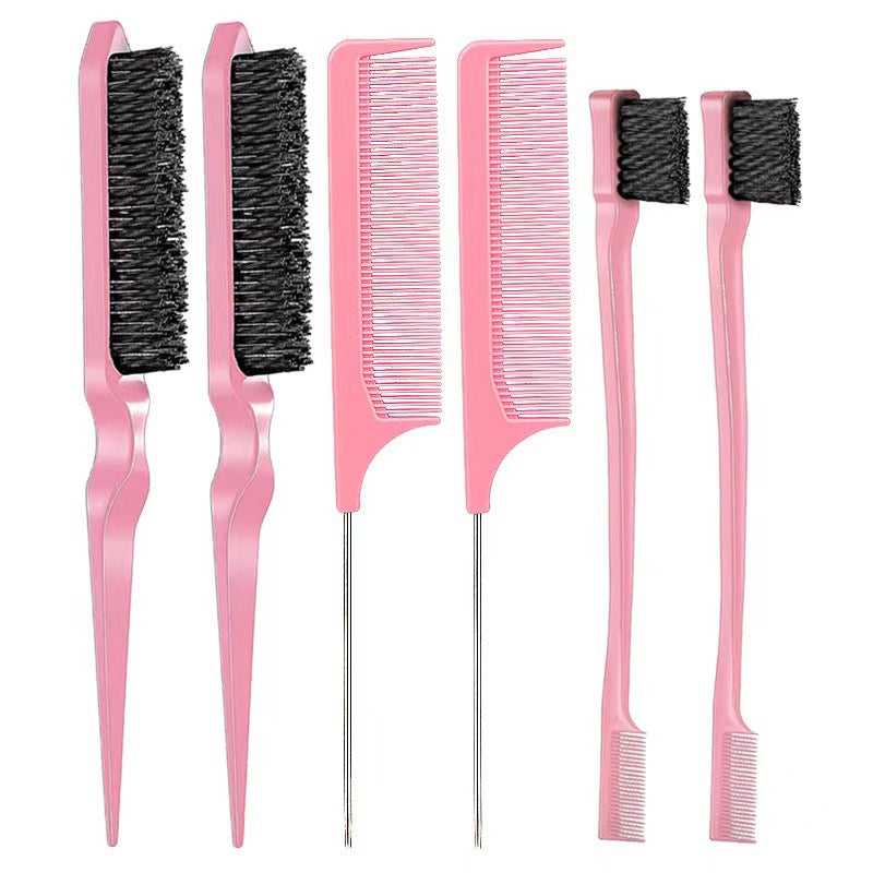 Sets Fluff Steel Needle Tail Duckbill Clip Hair Brushes & Combs