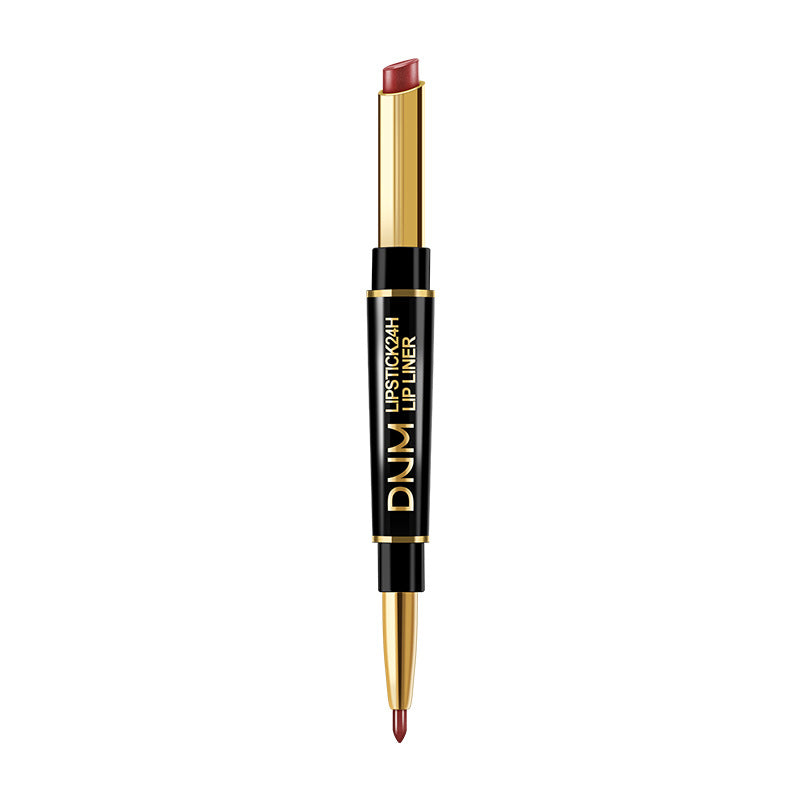 Double-headed Liner Shimmer Matte Color Rendering Lipsticks