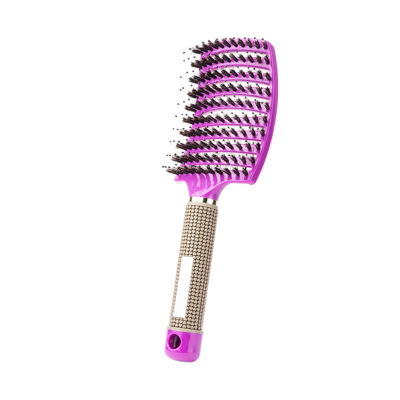 Hairdressing Bristle Straight Plastic Curly Wig Massage High Hair Brushes & Combs