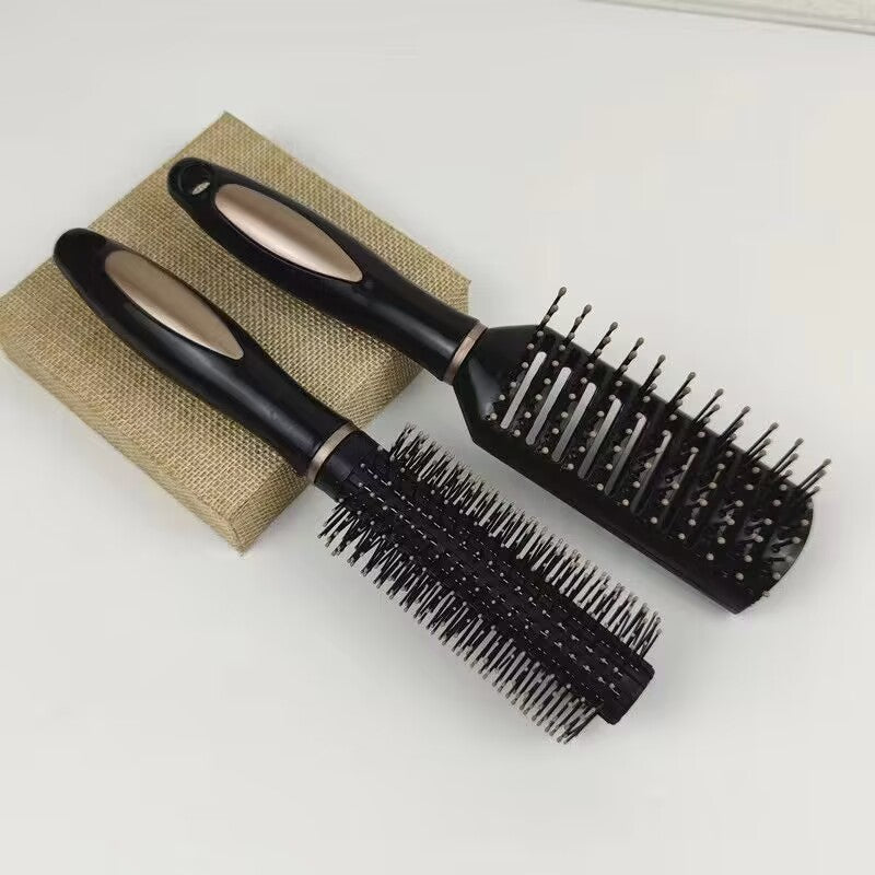 Women's & Men's Cushion Airbag Vent Inner Buckle Styling Hair Brushes & Combs