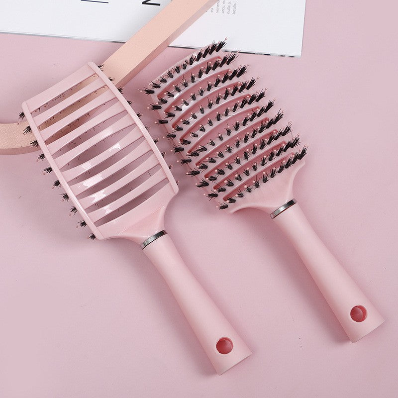 Bristle Big Curved Massage Son Hairdressing Nine Hair Brushes & Combs