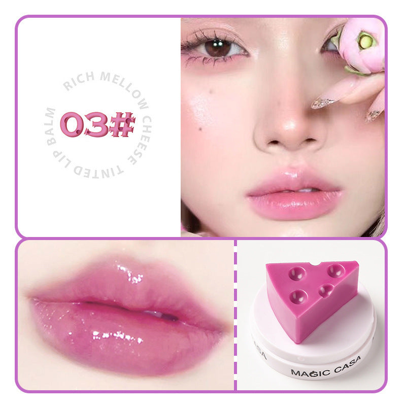 Small Cheese Three-color Three-dimensional Moisturizing Nude Lipsticks