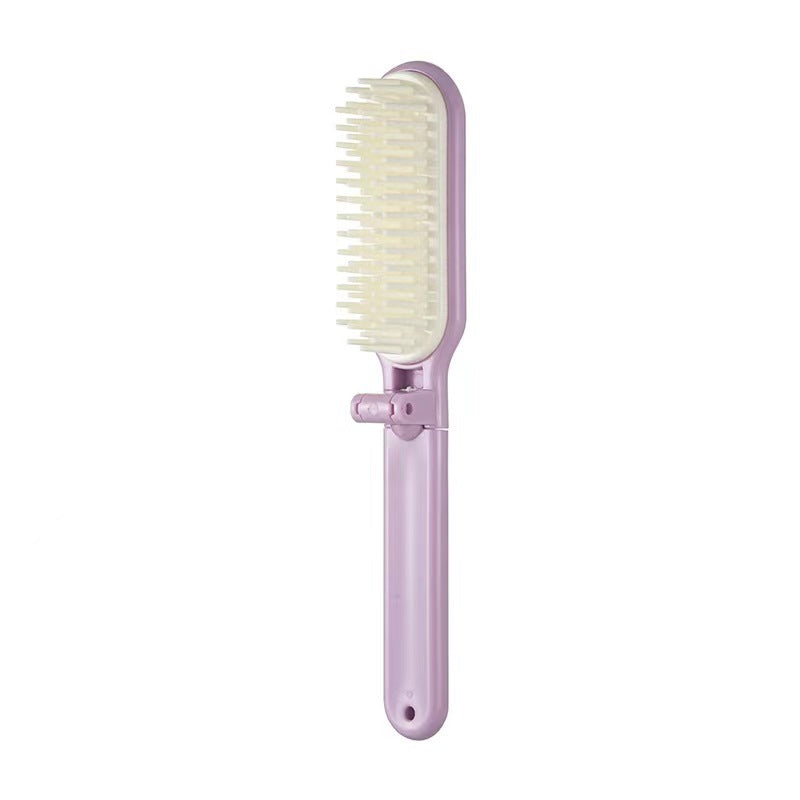 Children's Cream Glue Folding Dormitory Small Plastic Hair Brushes & Combs