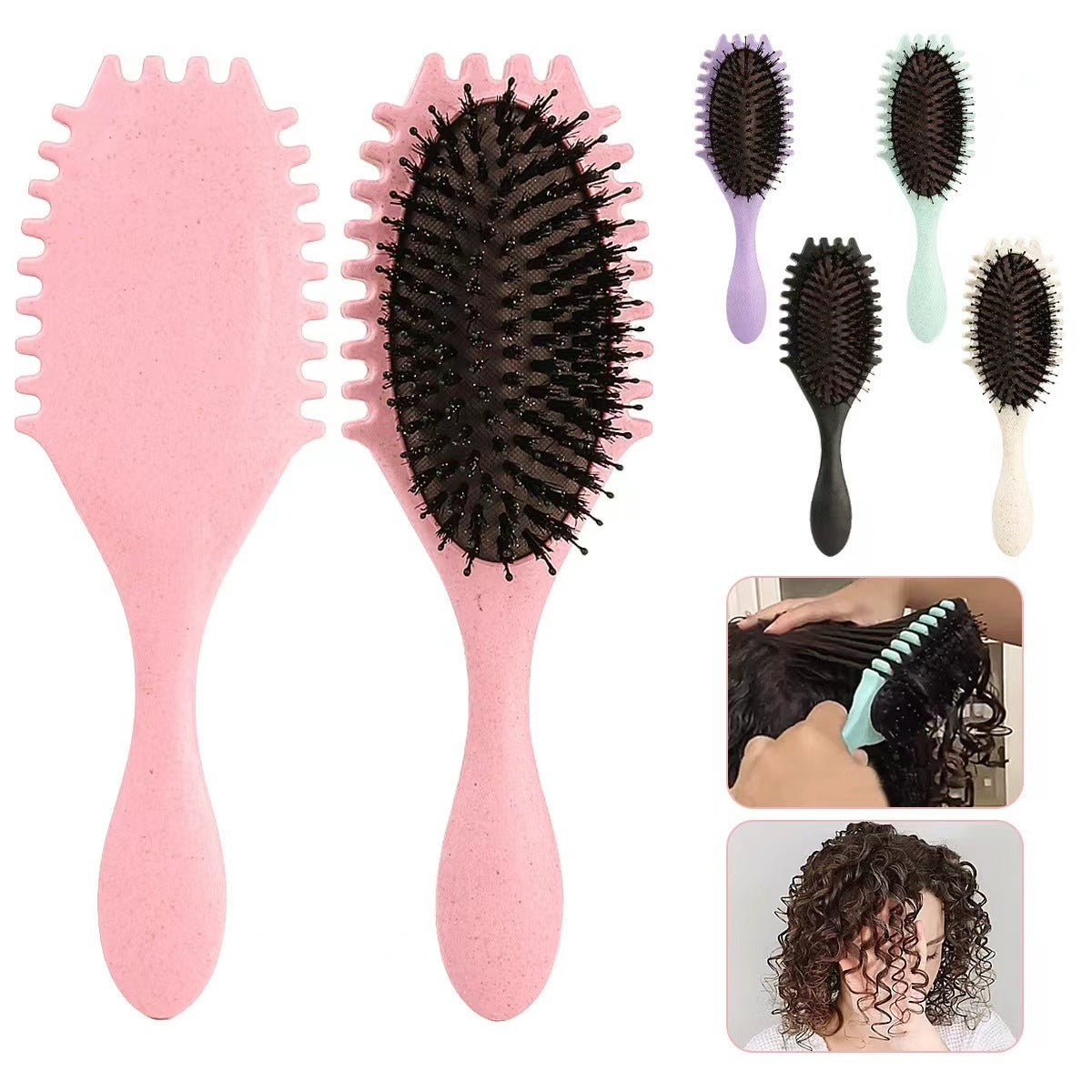 Styling Bristle Airbag Tangle Hairdressing Massage Hair Brushes & Combs