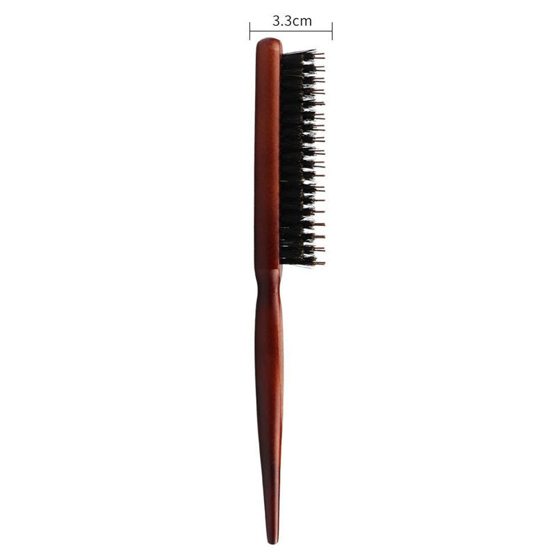 Fluff Single Shot Round Brush Rolling Hair Brushes & Combs