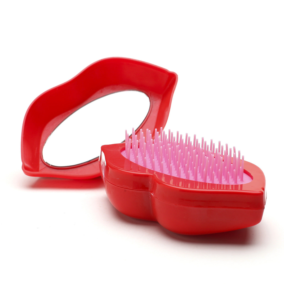 Comfortable Plastic Hairdressing Portable Tangle Massage Hair Brushes & Combs