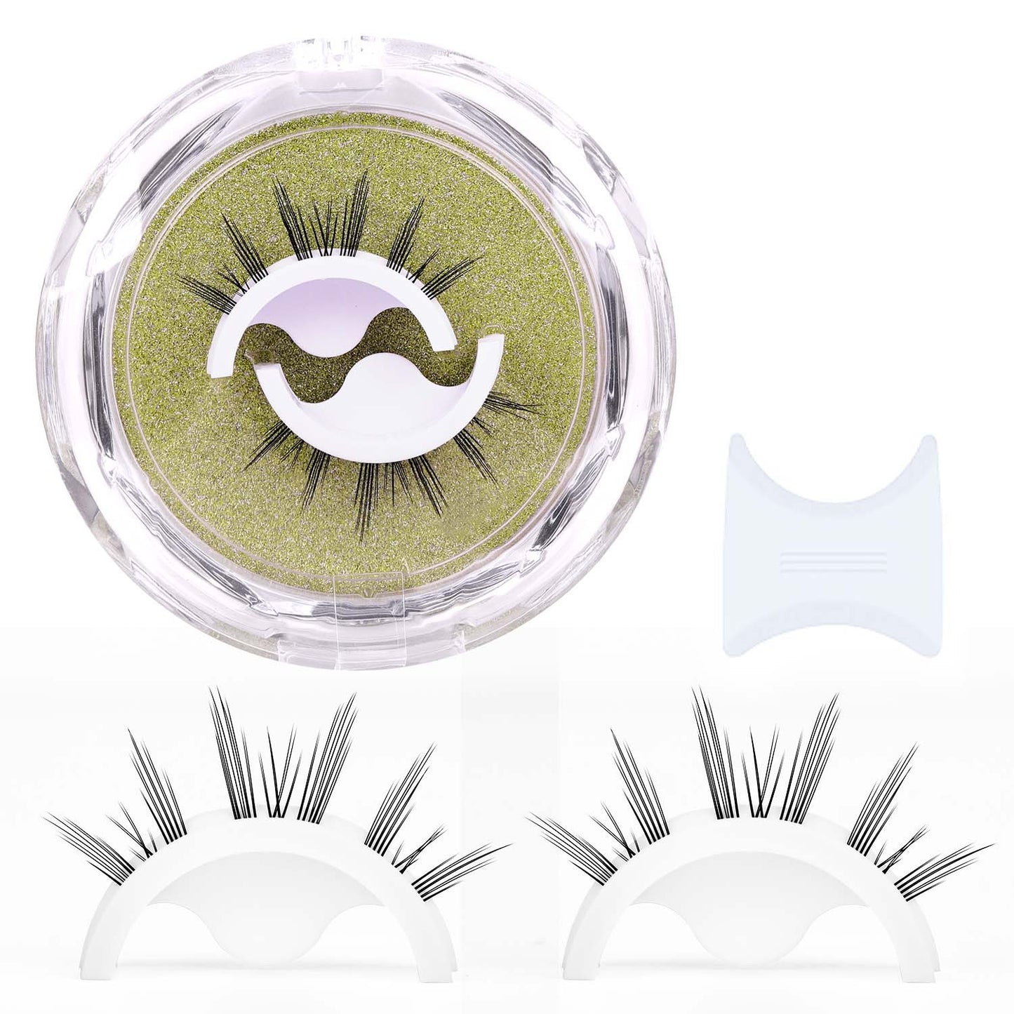 Lazy Package Eyelashes Sunflower Natural One-piece False Lashes