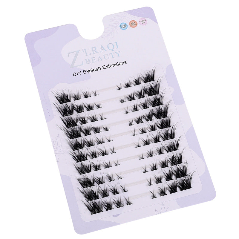 Oblique Flying Cat Ears Eyelashes Ten Rows False Lashes