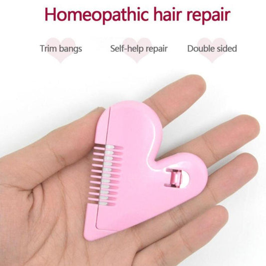 Double-sided Repair Knife Hairdressing Trimming Bangs Cutting Thinning Hair Brushes & Combs