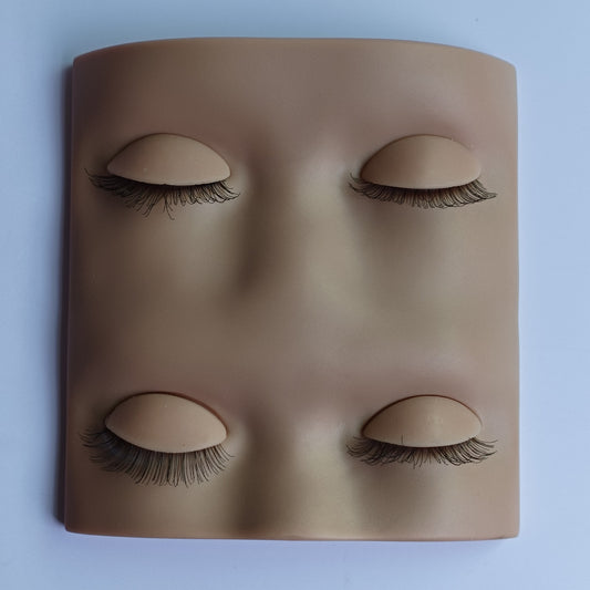 Grafting Eyelash Mannequin Head Practice Mold False Lashes