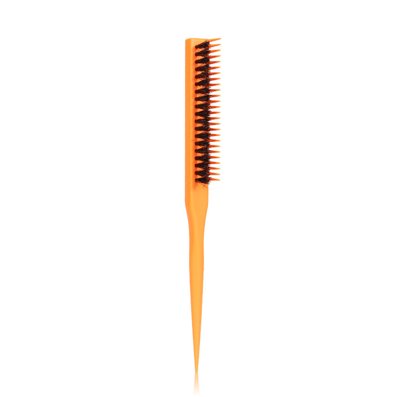 Bristle Beating Fluffy Shape Plastic Pointed Hair Brushes & Combs